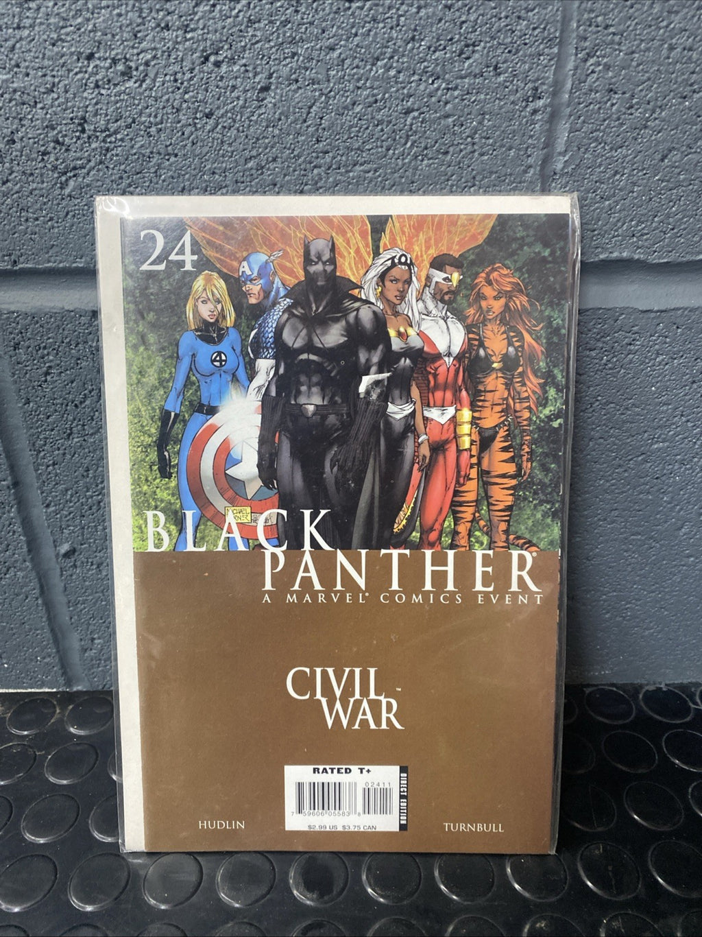 BLACK PANTHER #24 Civil War Marvel Comics - VF 2007
