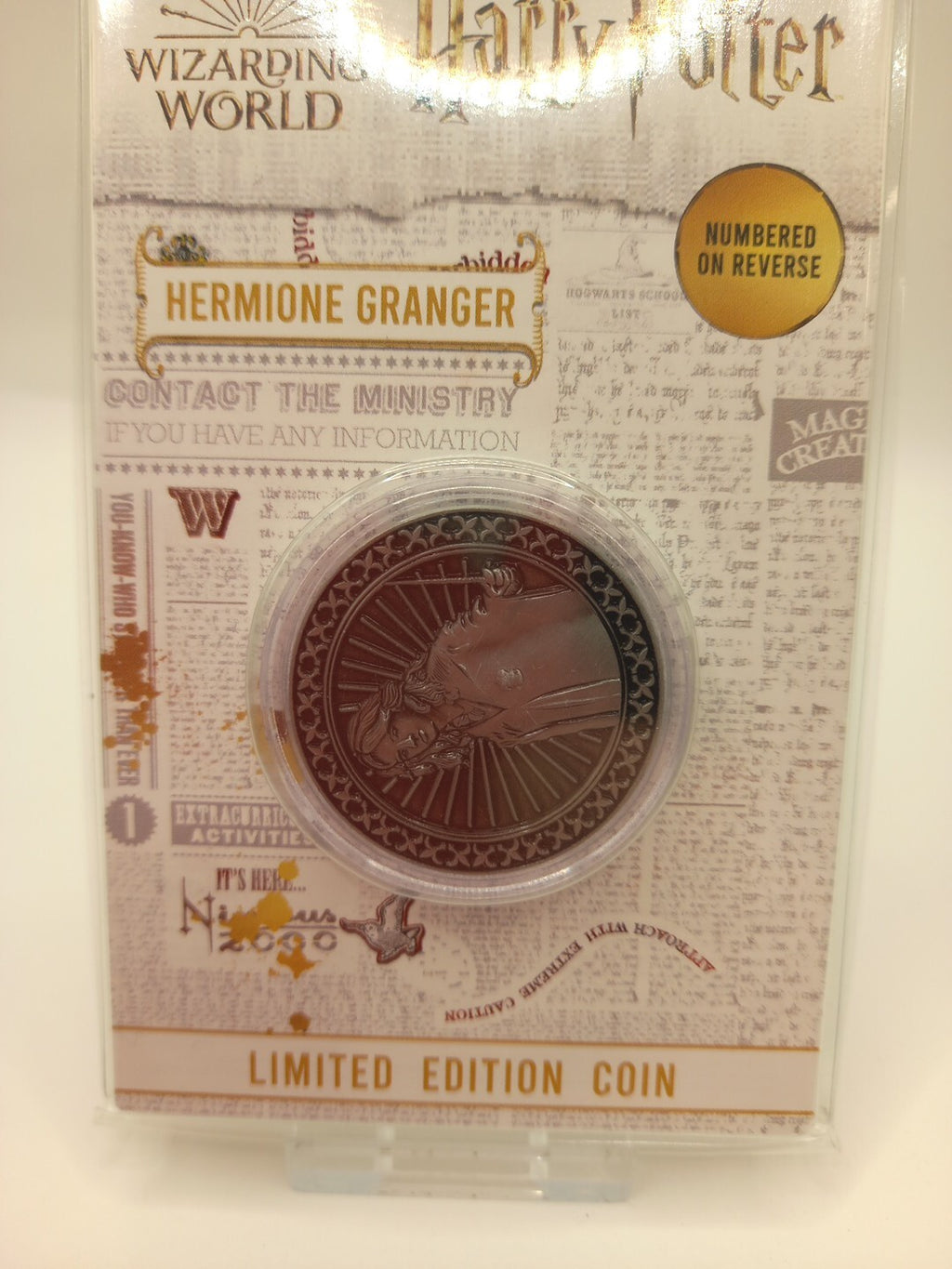 Harry Potter Hermione Granger Limited Edition Coin - Only 9995 Worldwide