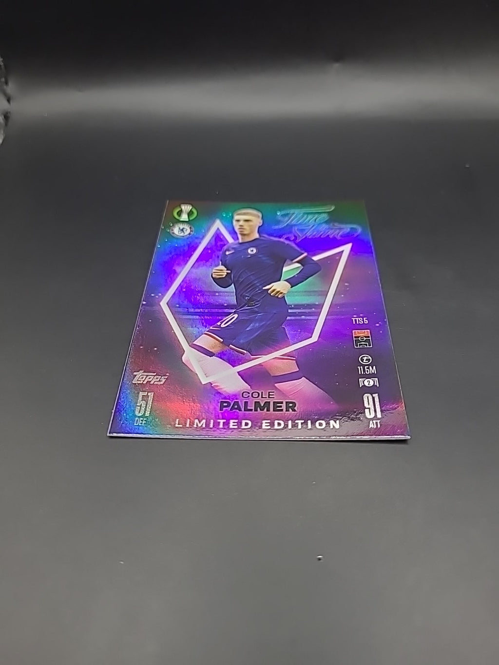 COLE PALMER TOPPS Match Attax 24/25 TIME TO SHINE Card # TTS 5