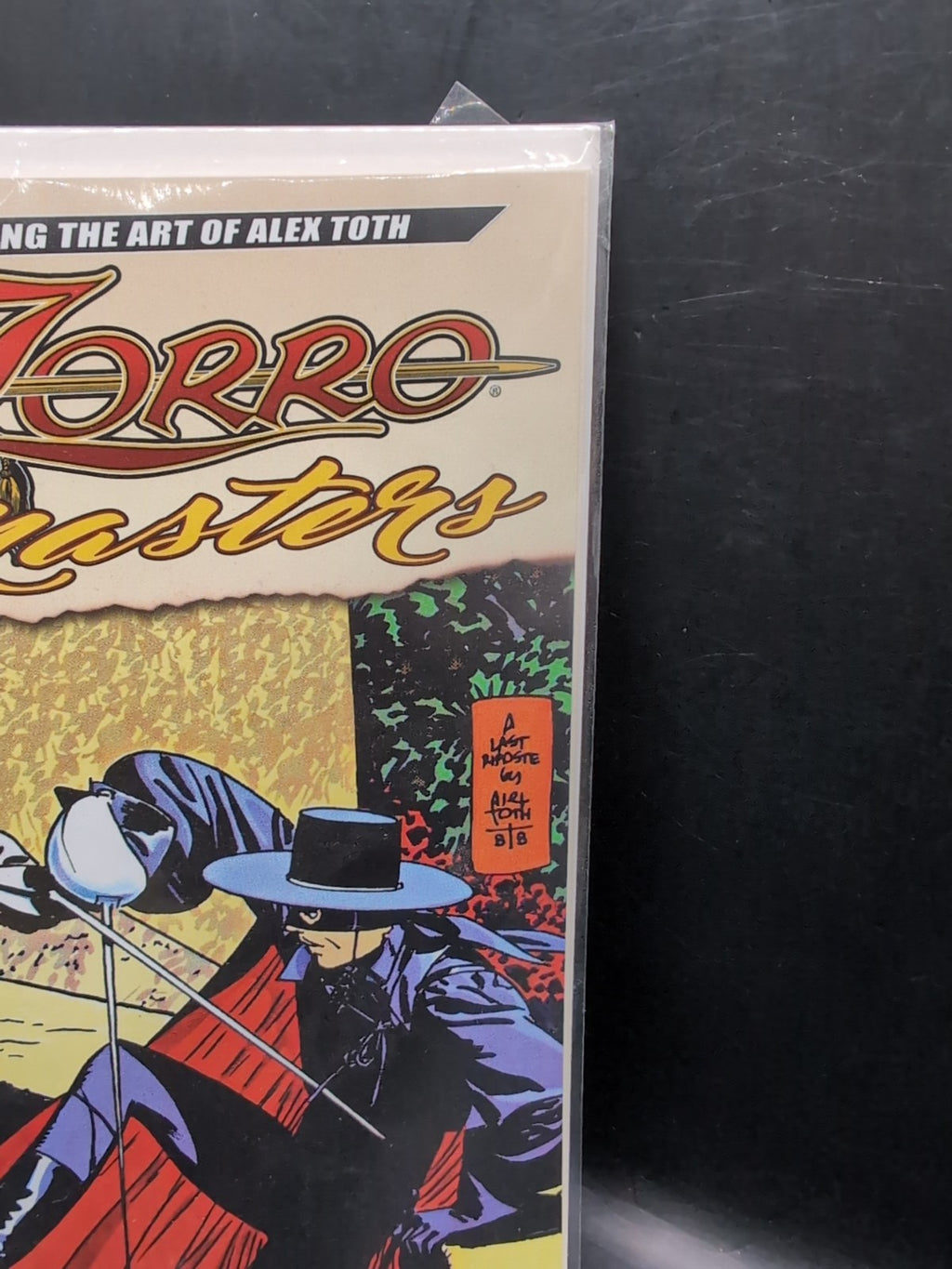 ZORRO #1 AMERICAN MYTHOLOGY PRODUCTIONS, Alex Toth Limited Edition Toth & Bagged