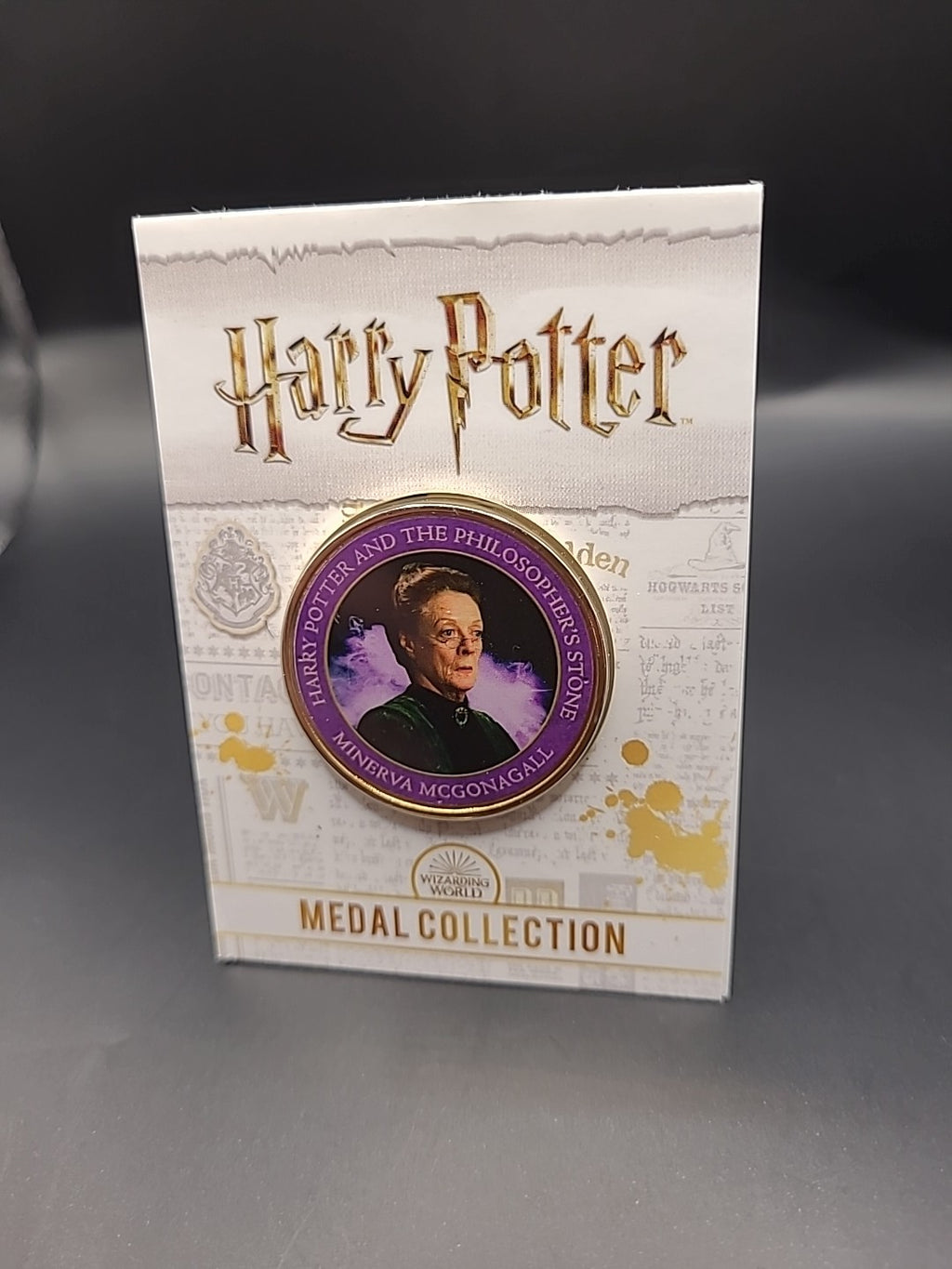 Harry Potter Medal Coin Collection - Philosopher's Stone Minerva Mcgonagall