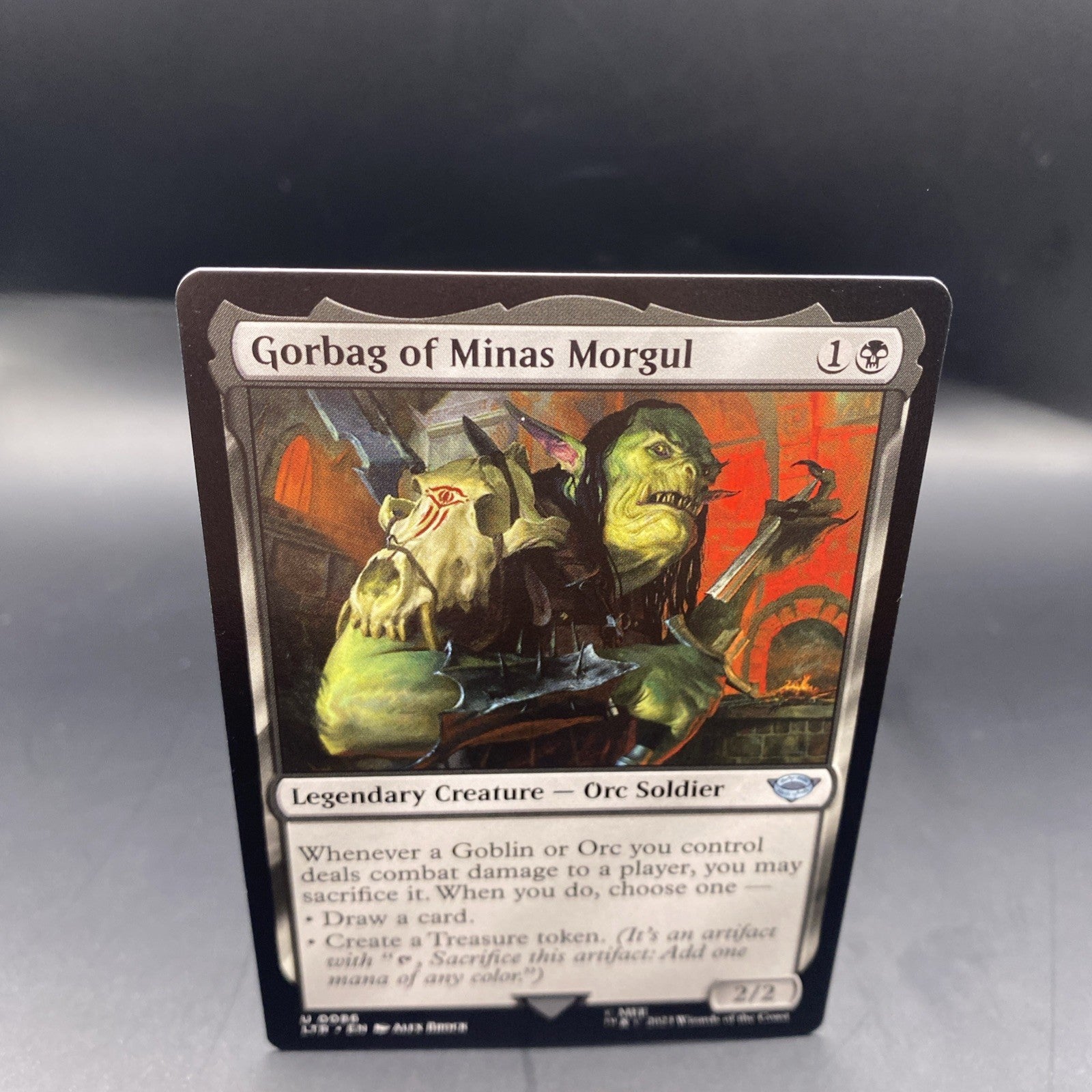 Gorbag of Minas Morgul (FOIL) - MTG Lord of the Rings + 1 Regular Card