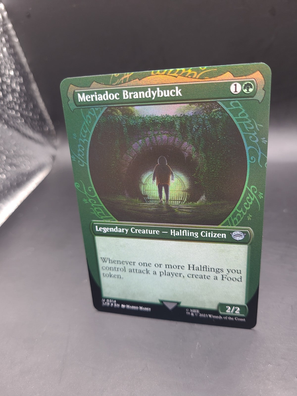 MTG Meriadoc Brandybuck *SHOWCASE FOIL* The Lord of the Rings 0314 M/NM