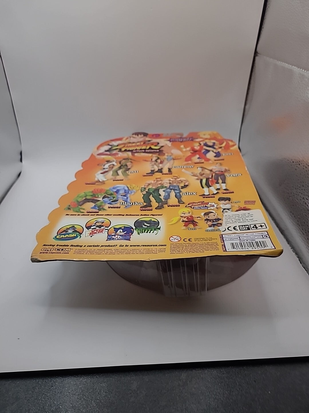 Street Fighter Ken Action Figure Resaurus 1999