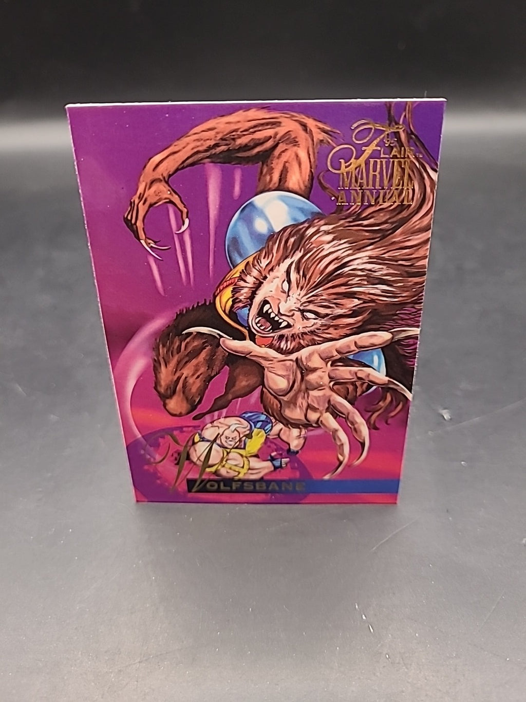 WOLFSBANE / 1995 Fleer Flair Marvel Annual BASE Trading Card #24