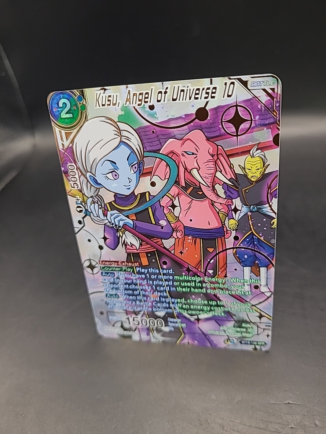 Kusu, Angel of the Universe 10 BT16-139 SPR - Dragon Ball Super Card