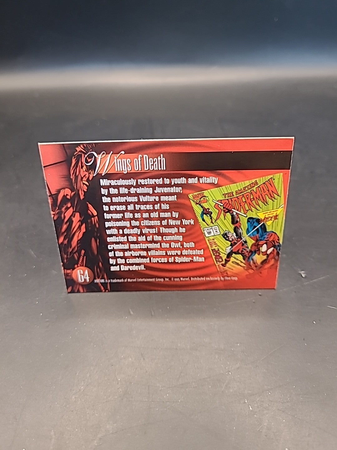 VULTURE / 1995 Fleer Flair Marvel Annual BASE Trading Card #64