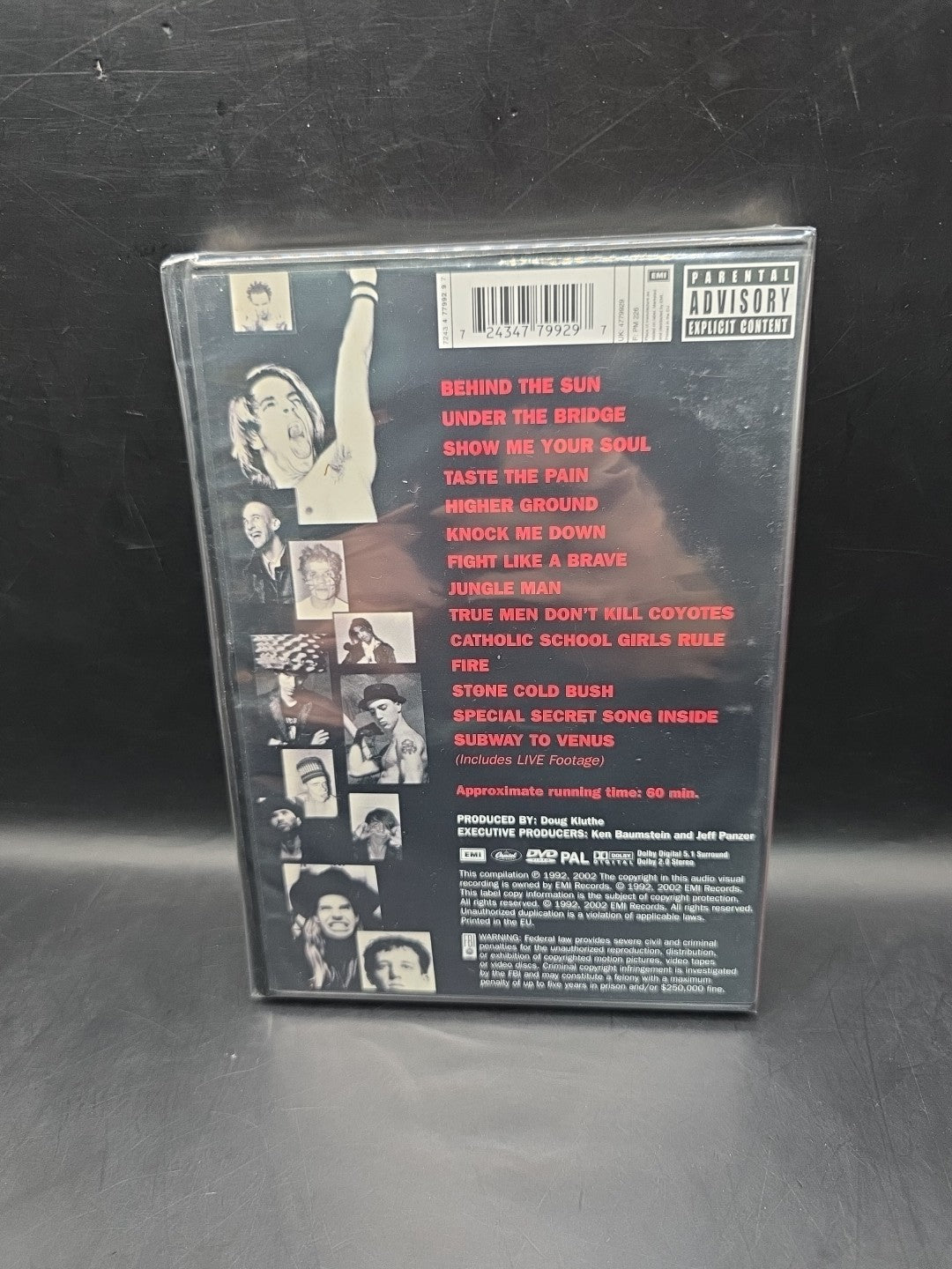 Red Hot Chili Peppers What Hits E Live in Music... DVD Region 2 New Sealed UK