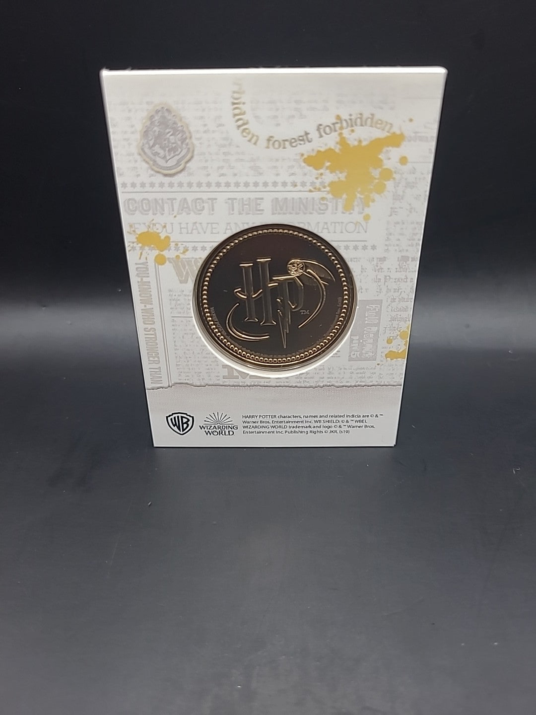 Harry Potter Medal Coin Collection - Artefacts And Spells - Daily Prophet 