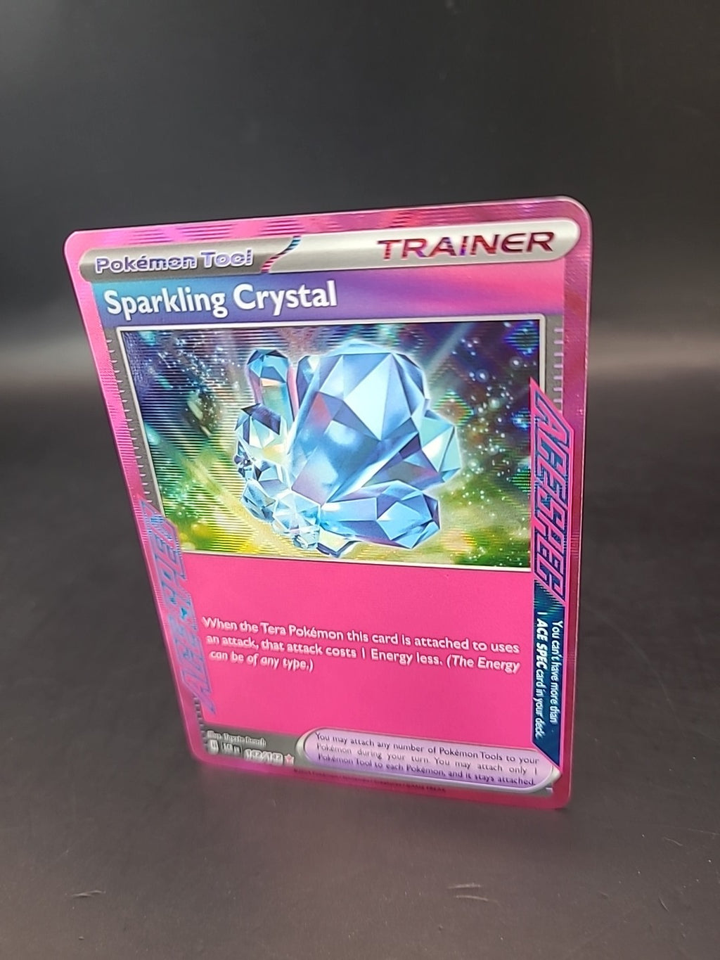 Pokemon Card Sparkling Crystal 142/142 Holo Stellar Crown