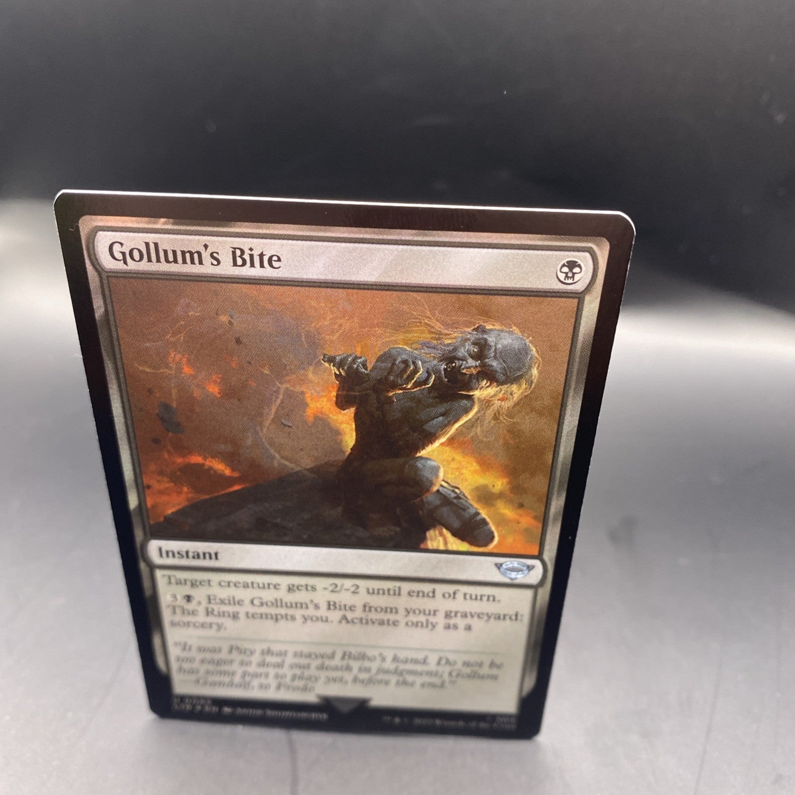 Gollum's Bite #85 (Foil) (NM) Lord of the Rings LTR Magic MTG