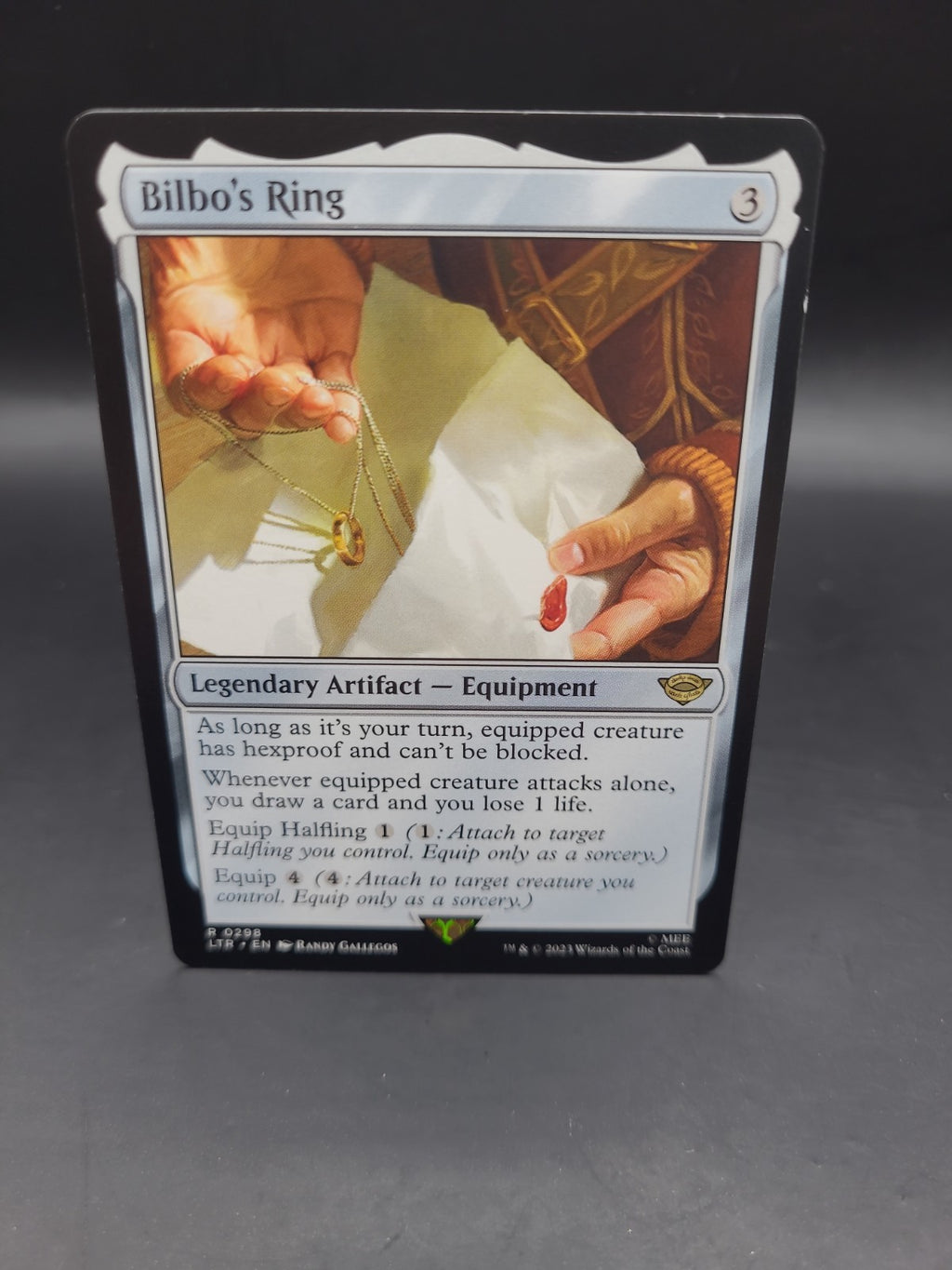 MTG Bilbo's Ring 0298 [Tales of Middle-Earth, Near Mint] lotr