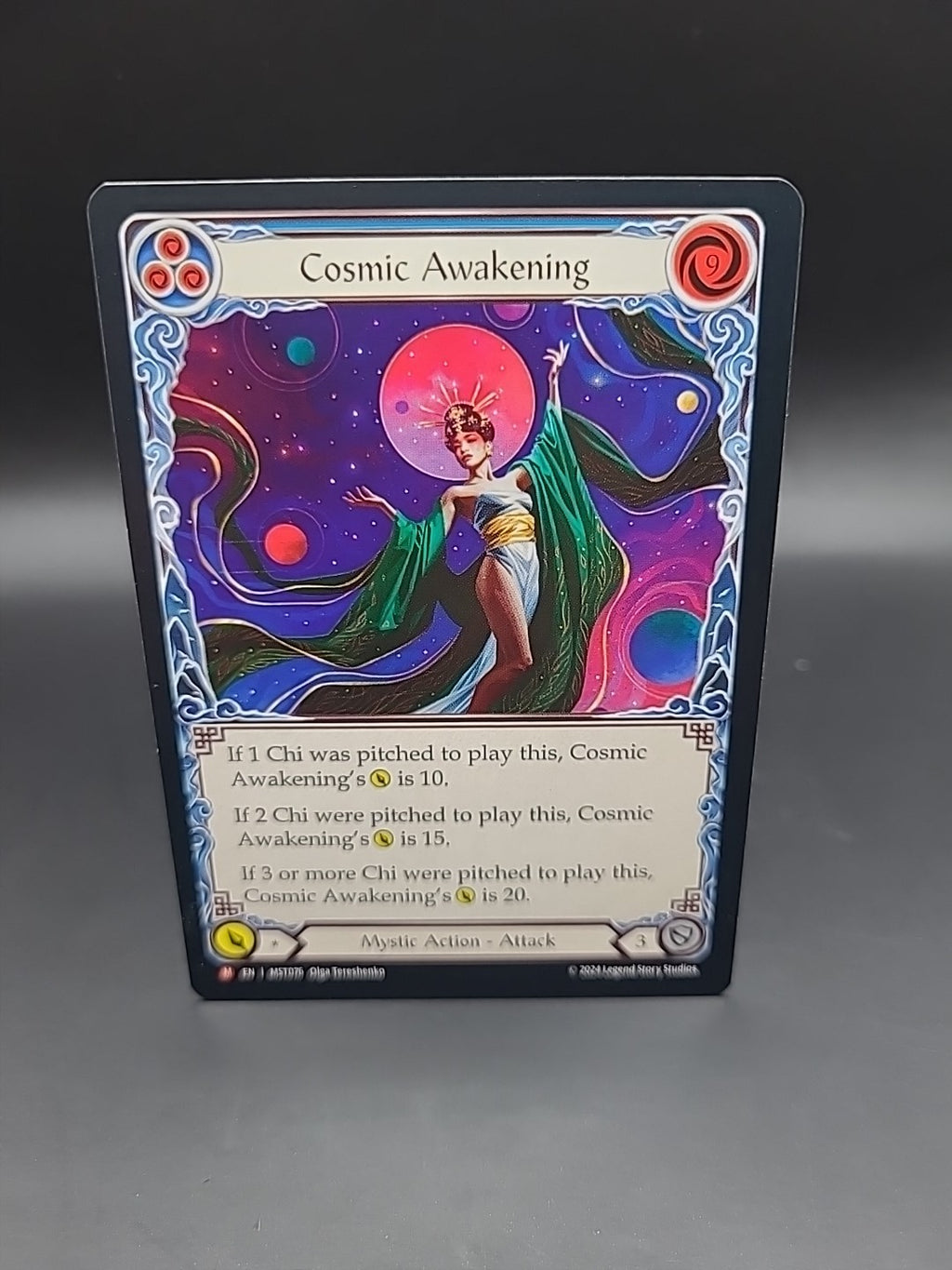 Flesh and Blood TCG Cosmic Awakening MST076 Majestic Regular NM MST