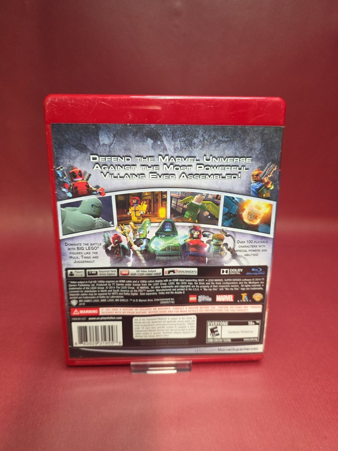 LEGO Marvel Super Heroes (Sony PlayStation 3, 2013)