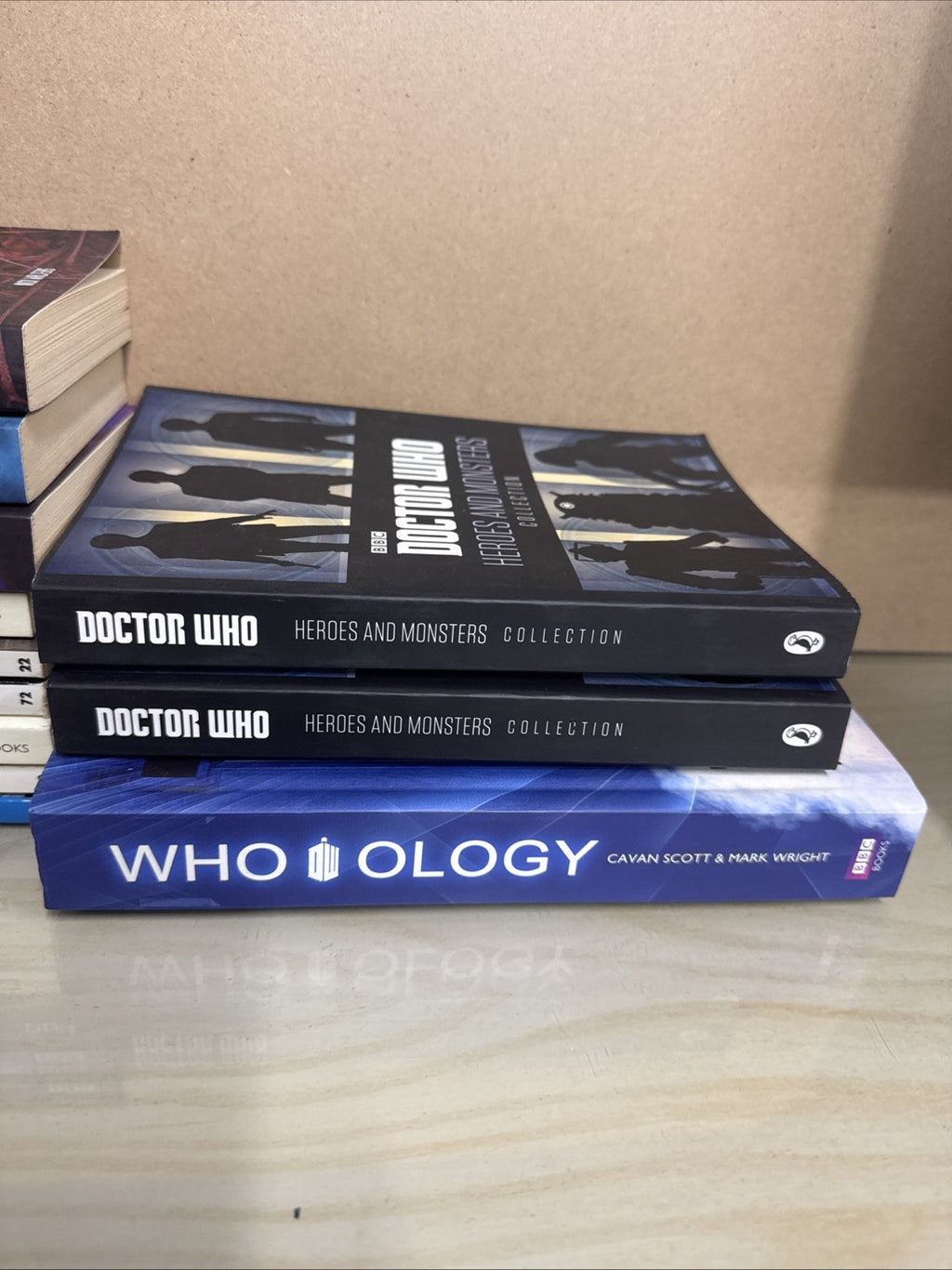 Doctor Who Book Bundle X 14 Different Eras Both ModernAnd Old