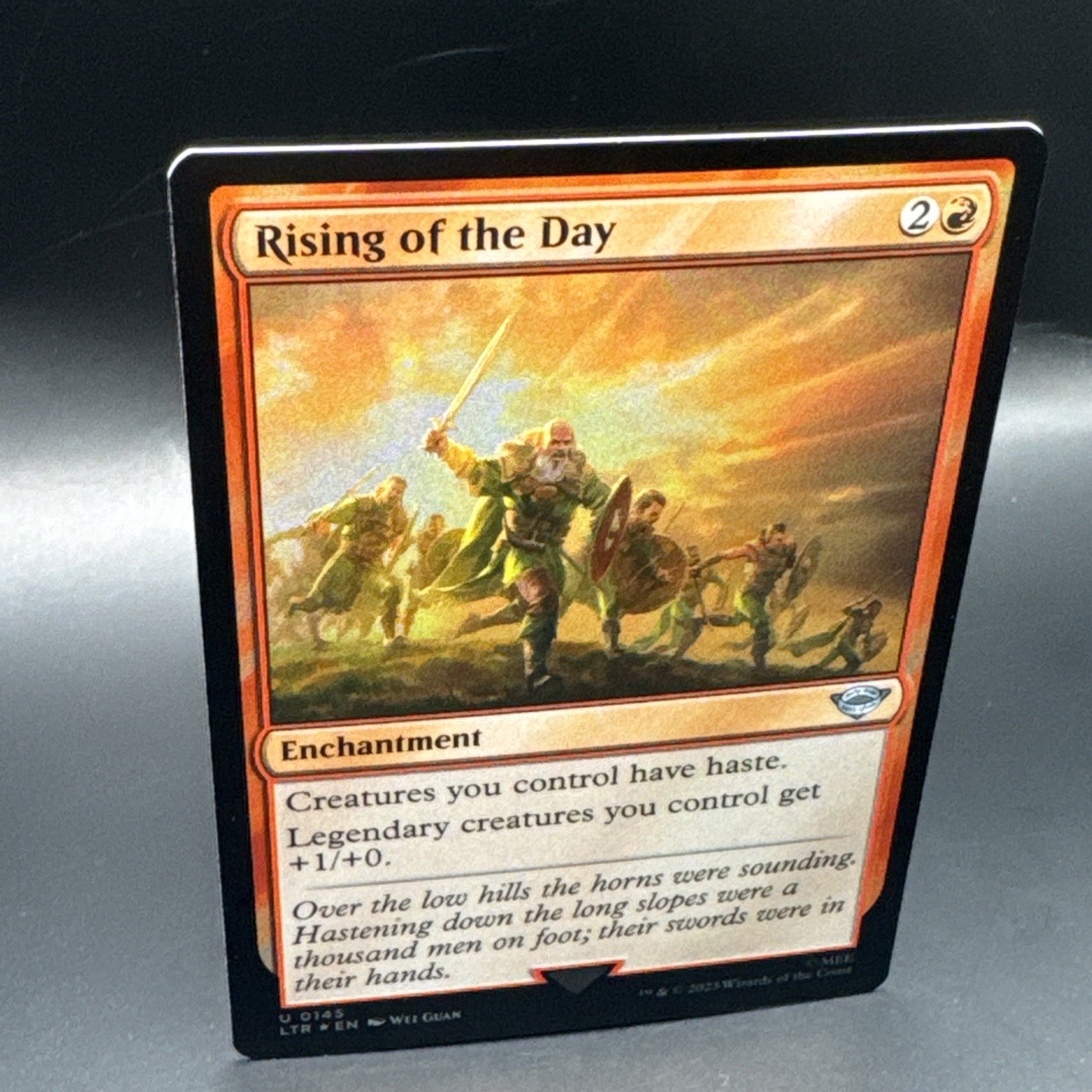 MTG Rising of the Day *FOIL* The Lord of the Rings: Tales of Middle-earth U0145