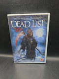 Dead List DVD (2019) Deane Sullivan, Andrews (DIR) cert 15 
