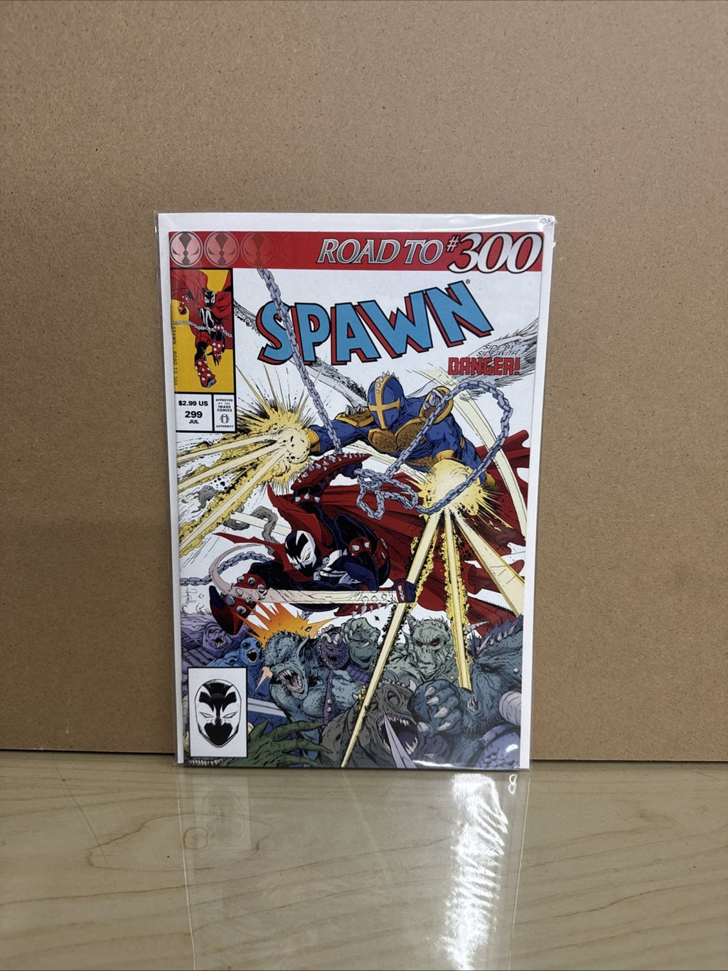 SPAWN ISSUE #299  Road To 300