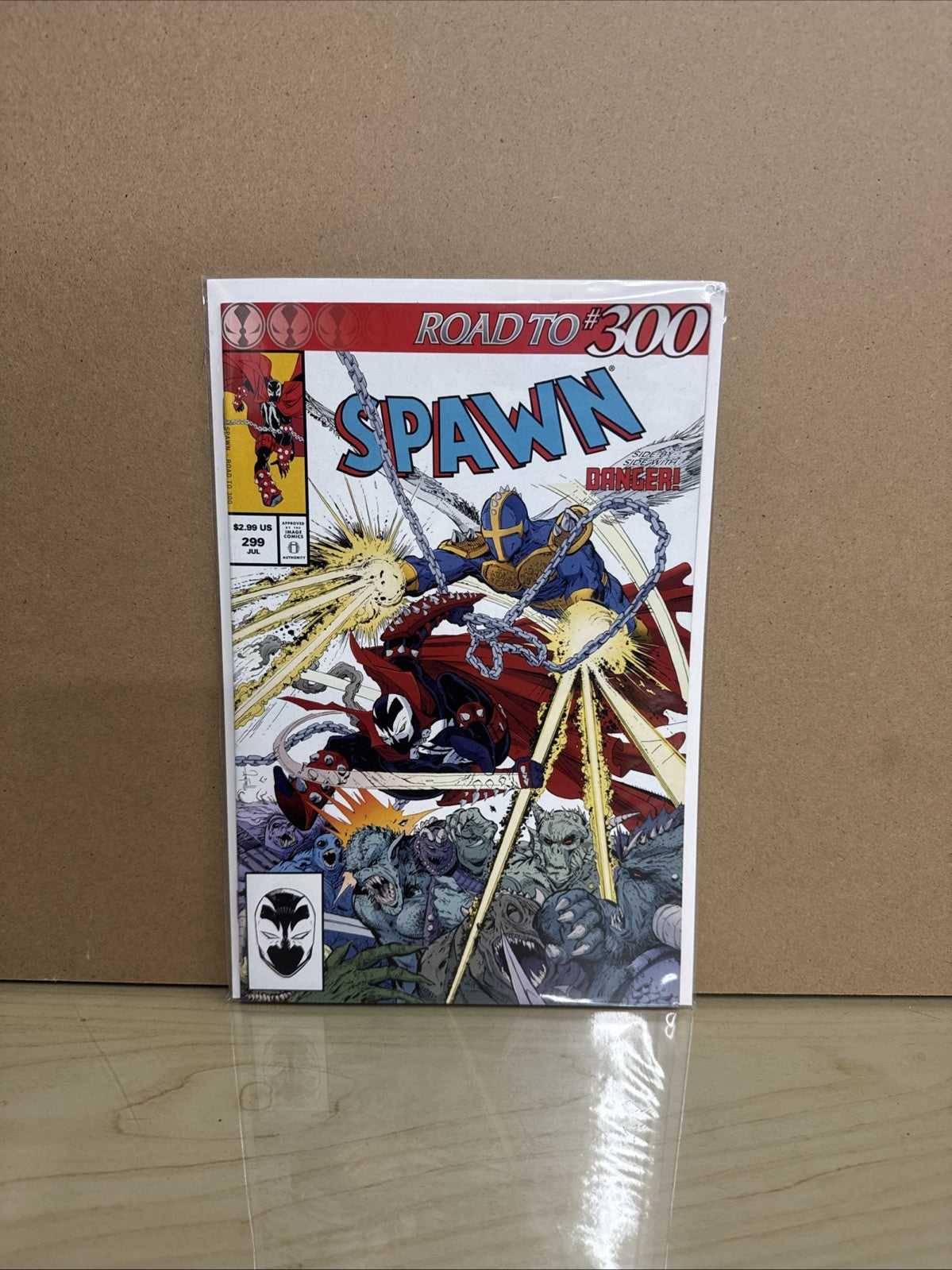 SPAWN ISSUE #299  Road To 300