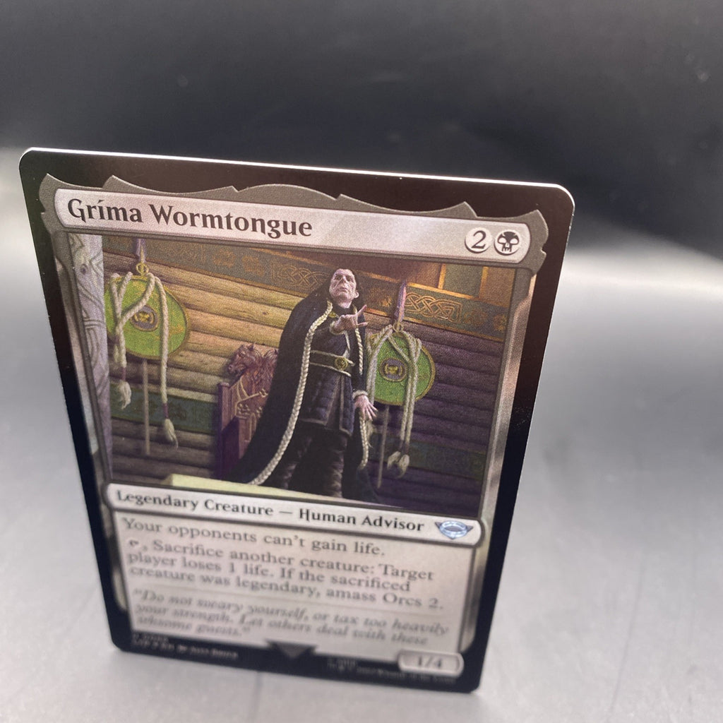 MTG Magic The Gathering Grima Wormtongue Foil LOTR