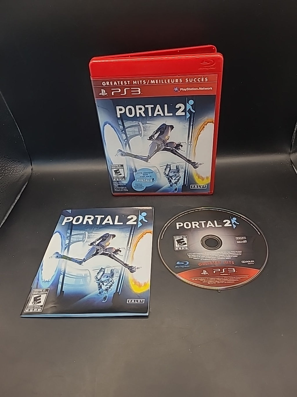 Portal 2: Greatest Hits PS3 Game - NTSC Region 1