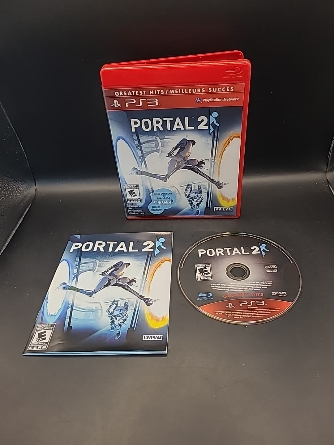 Portal 2: Greatest Hits PS3 Game - NTSC Region 1