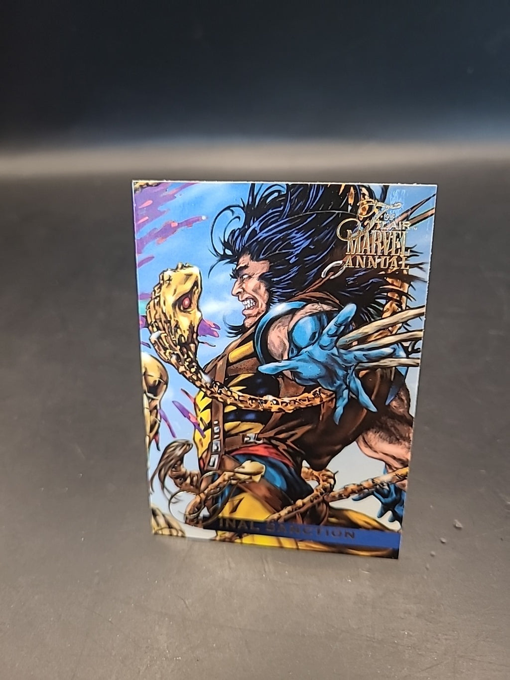Final Sanction 1995 Flair Marvel Annual #40
