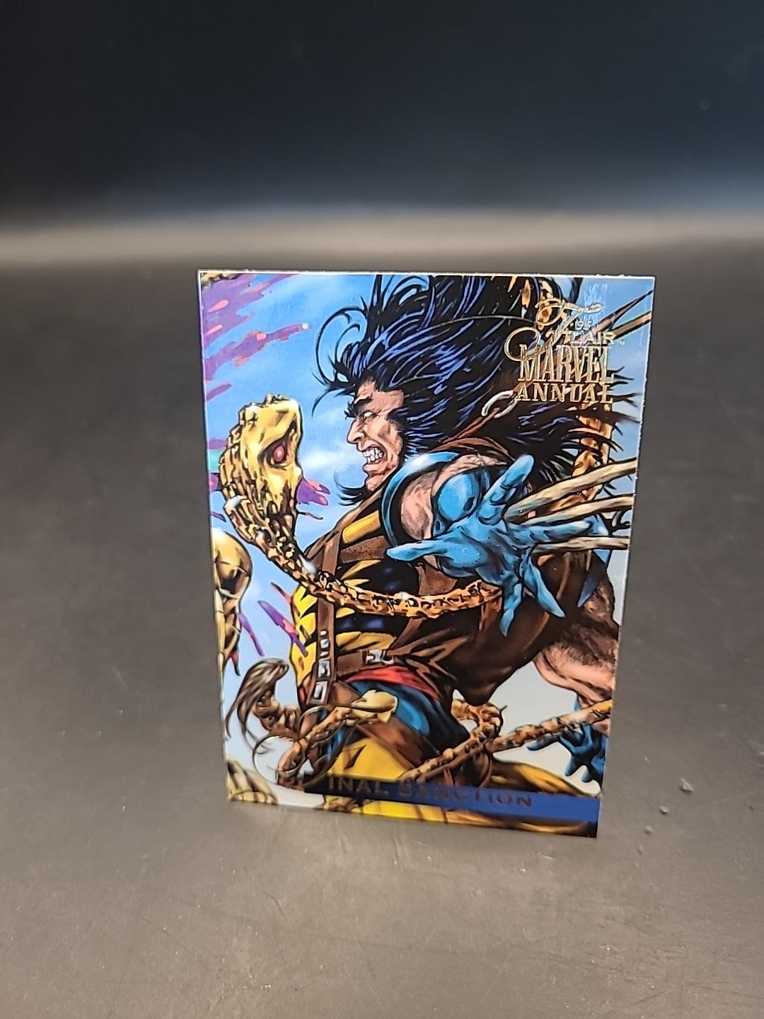 Final Sanction 1995 Flair Marvel Annual #40