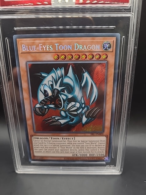 2023 YU-GI-OH! PG 9 SPELL RULER 25TH ANNIVERSARY #EN000 BLUE-EYES TOON DRAGON