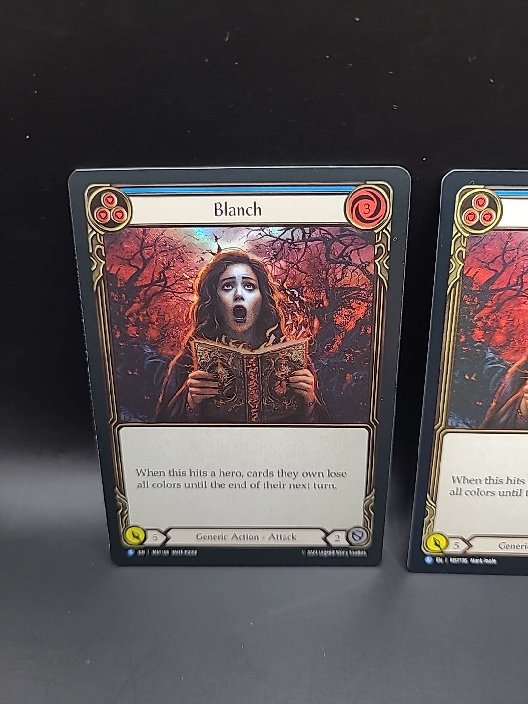 Blanch Blue Foil & Regular - MST196 NM - FaB Flesh and Blood