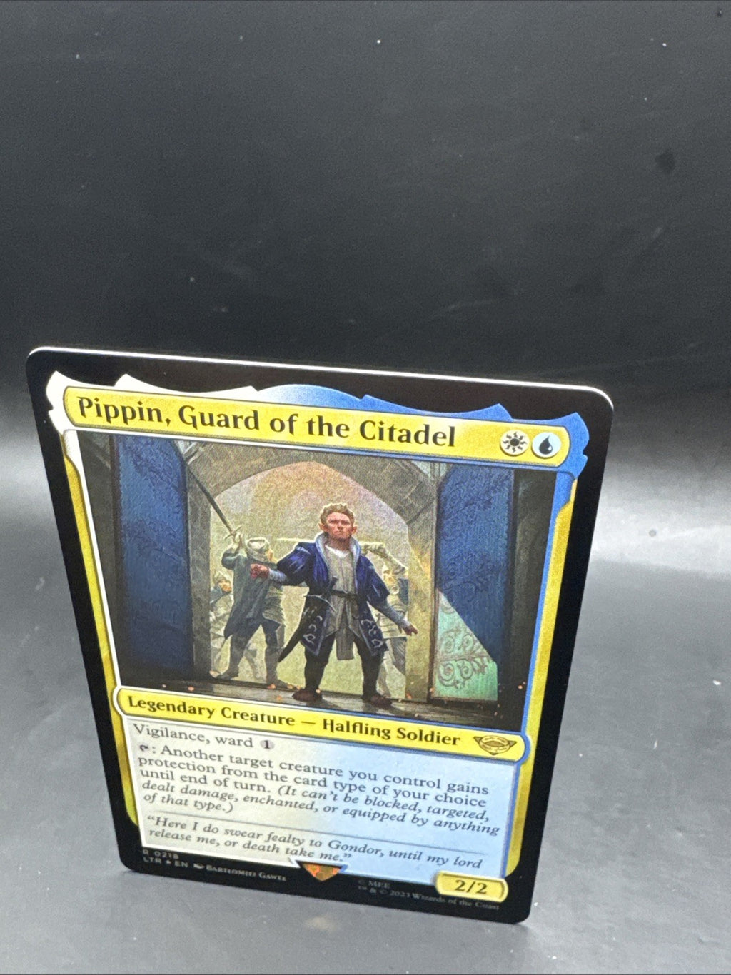 MTG LTR R0218 - “Pippin, Guard of the Citadel” - FOIL