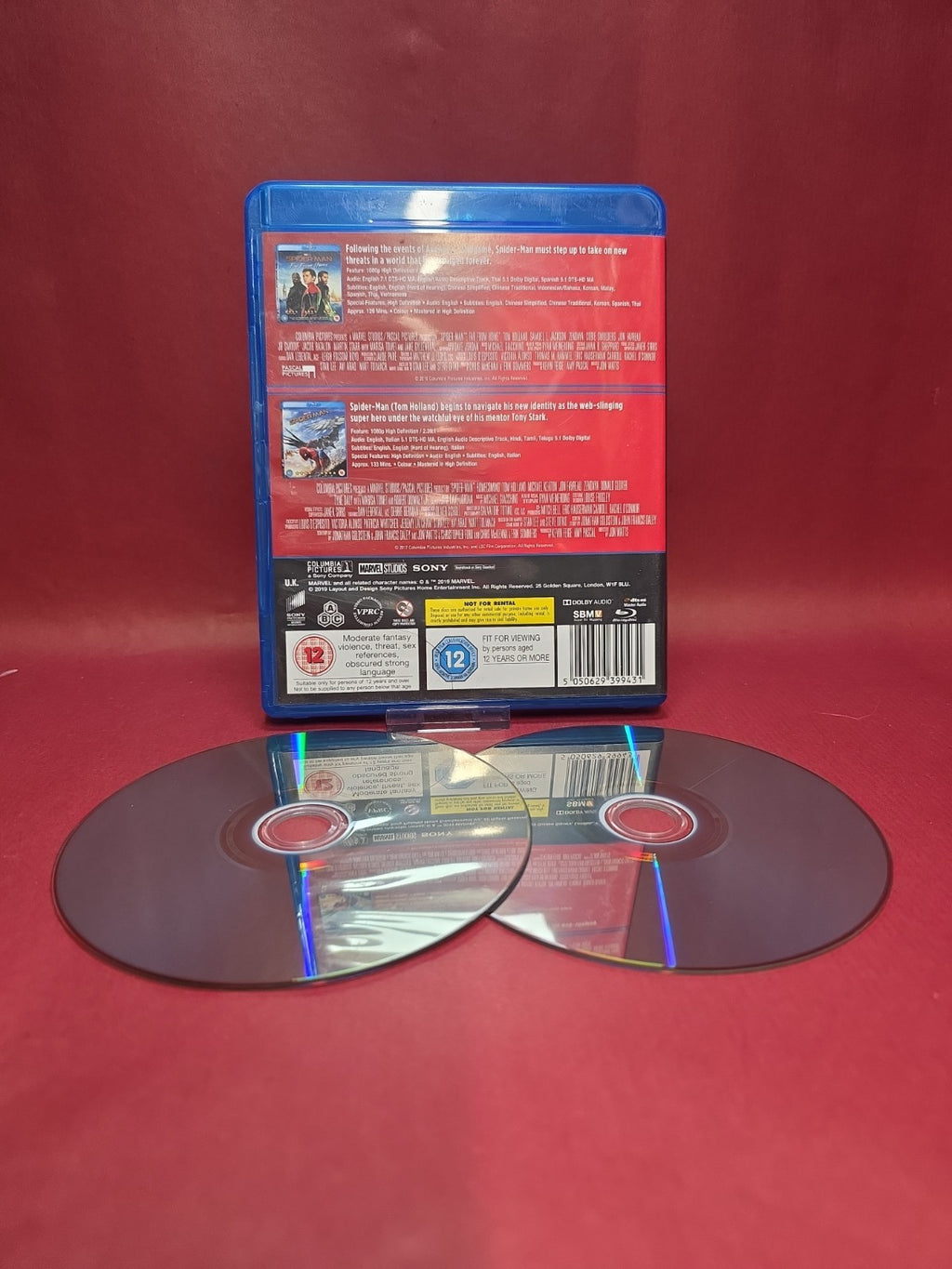 Spider-Man: Homecoming/Far from Home Blu-ray (2019) 2-Disc
