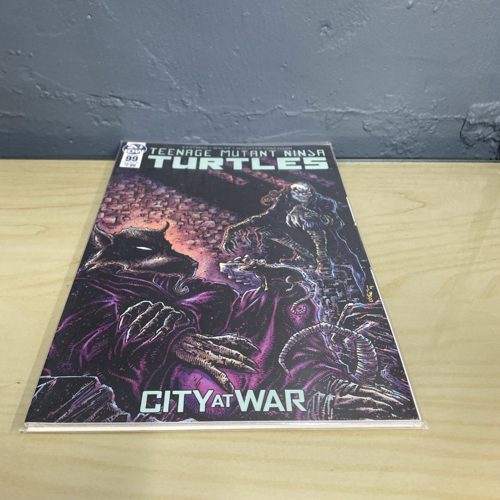 Teenage Mutant Ninja Turtles Issue #99 City at War Cover B