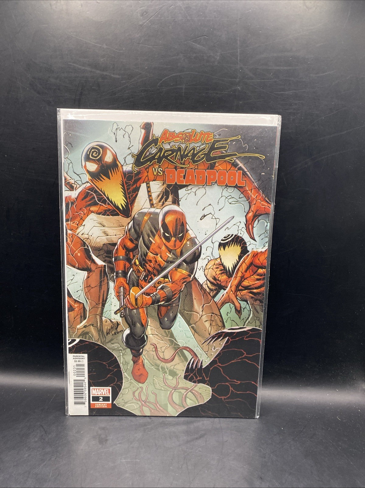 Absolute Carnage Vs Deadpool #2 Variant (Marvel 2019) Variant Cover