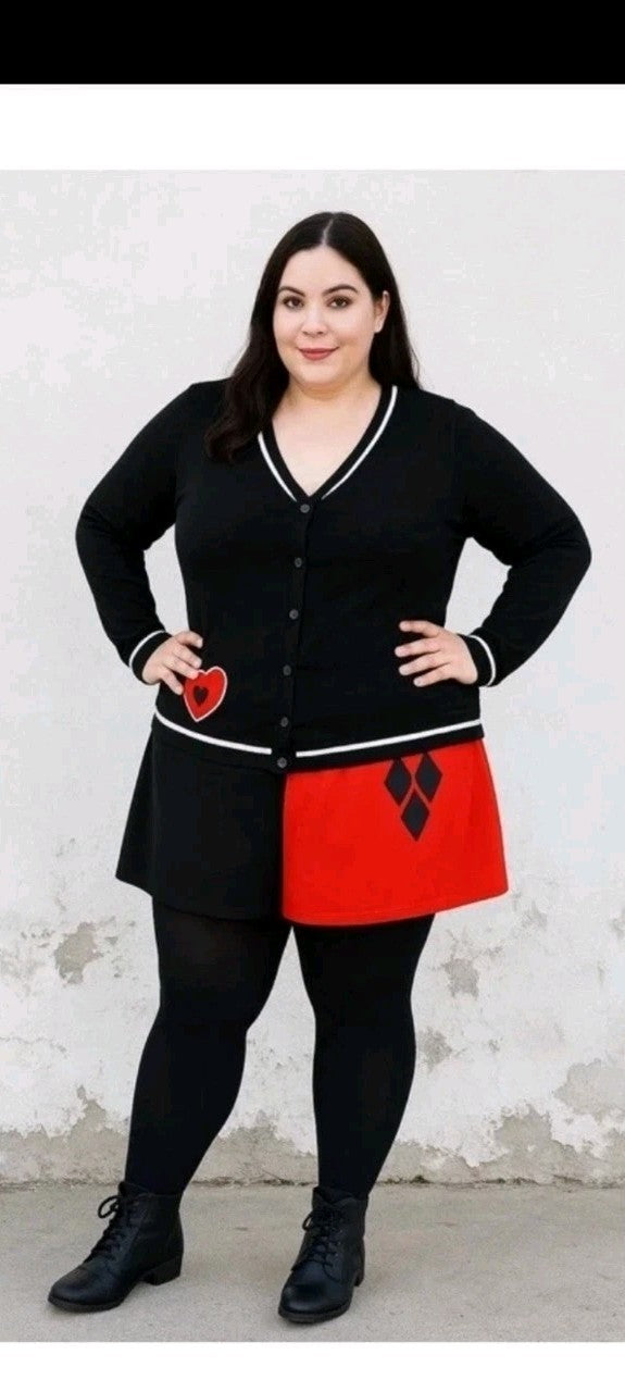 Cosplay Harley Quinn  Skirt DC Comics Women XXXL Loot Wear Exclusive Batman
