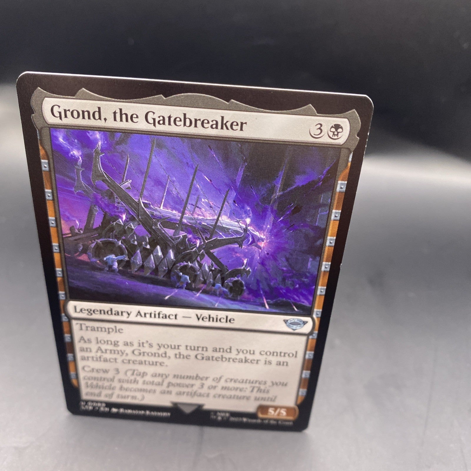 Grond, the Gatebreaker ~ FOIL ~ Lord of the Rings ~ Mtg + 1 Regular Card