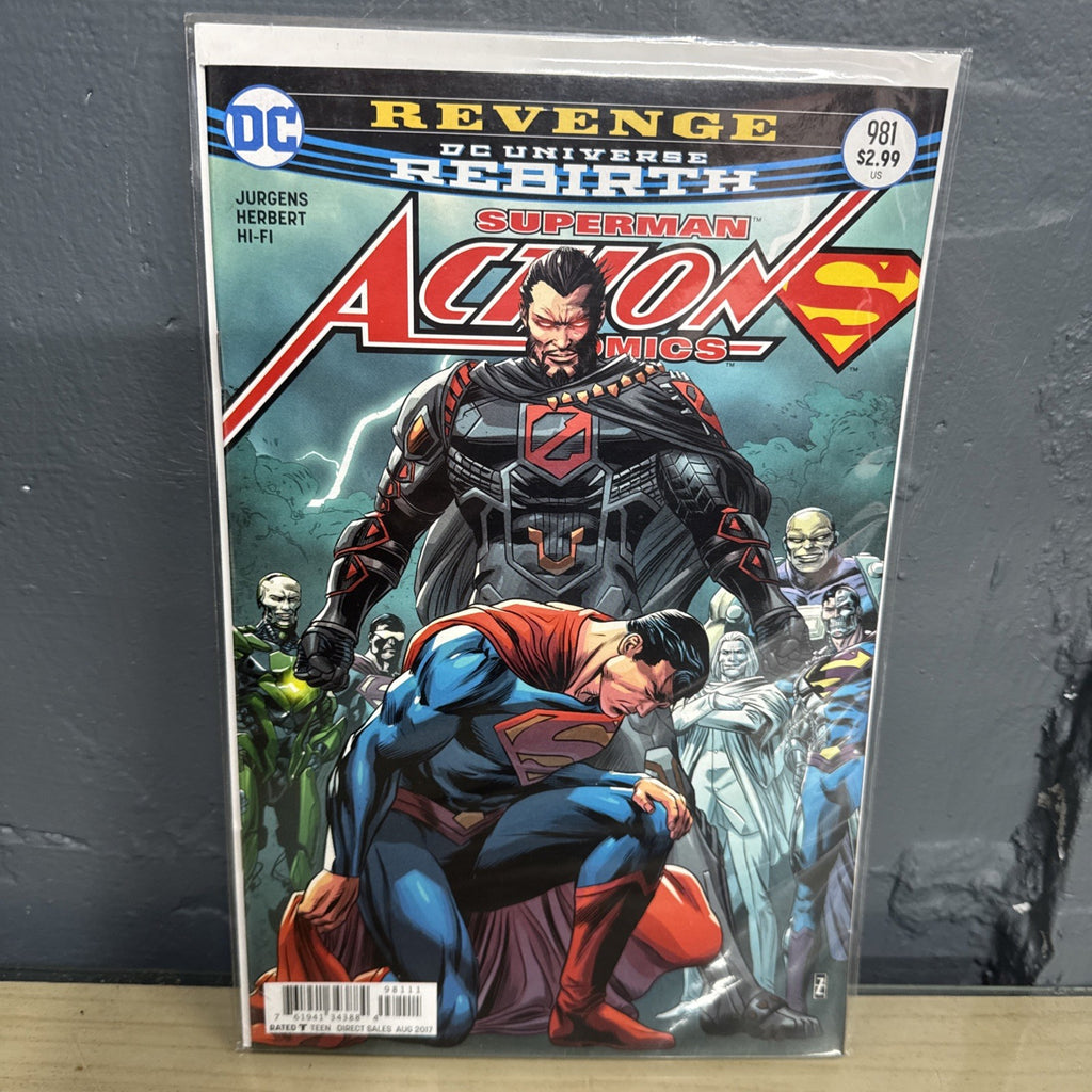 ACTION COMICS (2016) #981 - Cover A - DC Universe Rebirth - Back Issue