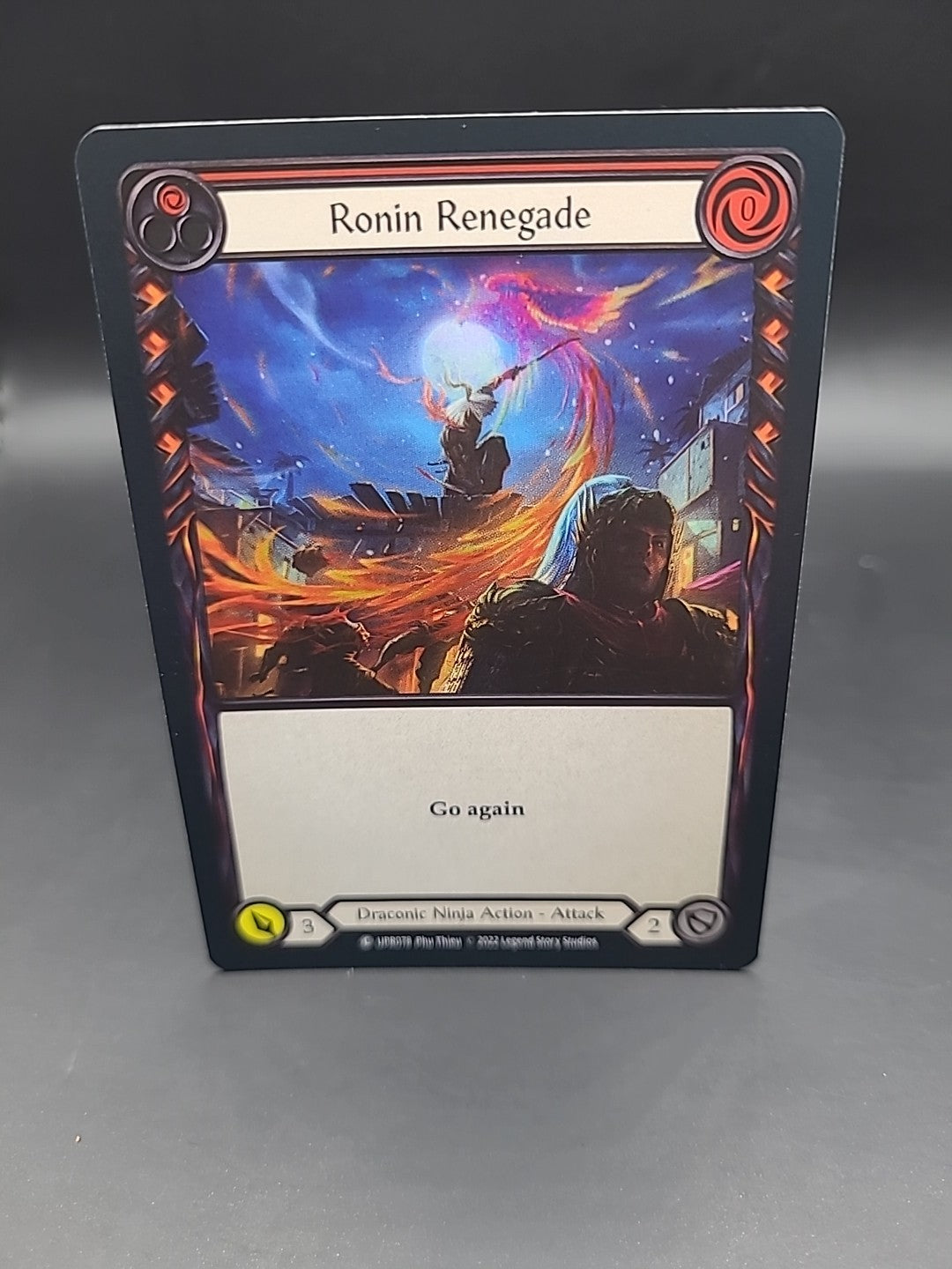 Ronin Renegade Red Rainbow Foil - FAB:Uprising - UPR078 