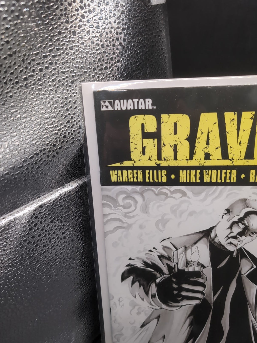 Gravel #1 - Avatar | Warren Ellis Black Magic Variant B&W - w/Bag+Board