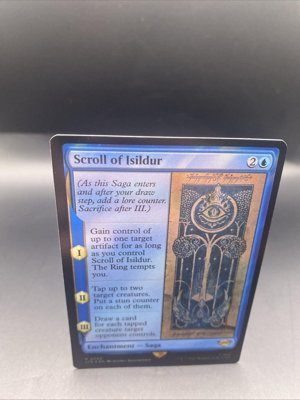 FOIL Scroll of Isildur #69 The Lord of the Rings: Tales of Middle-earth Rare LTR