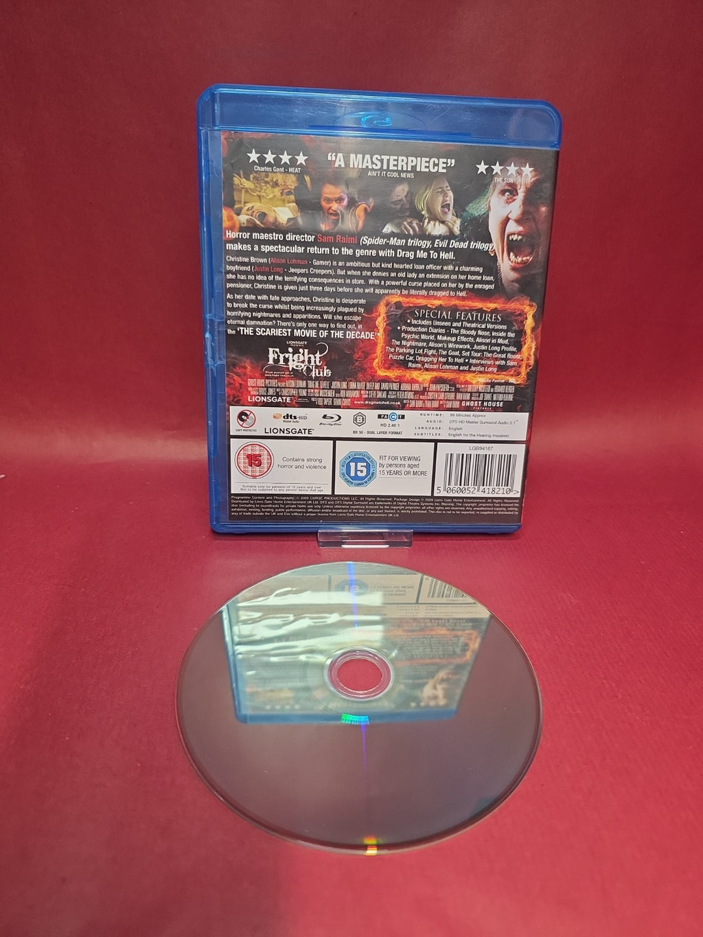 Drag Me To Hell (Blu-ray, 2009)