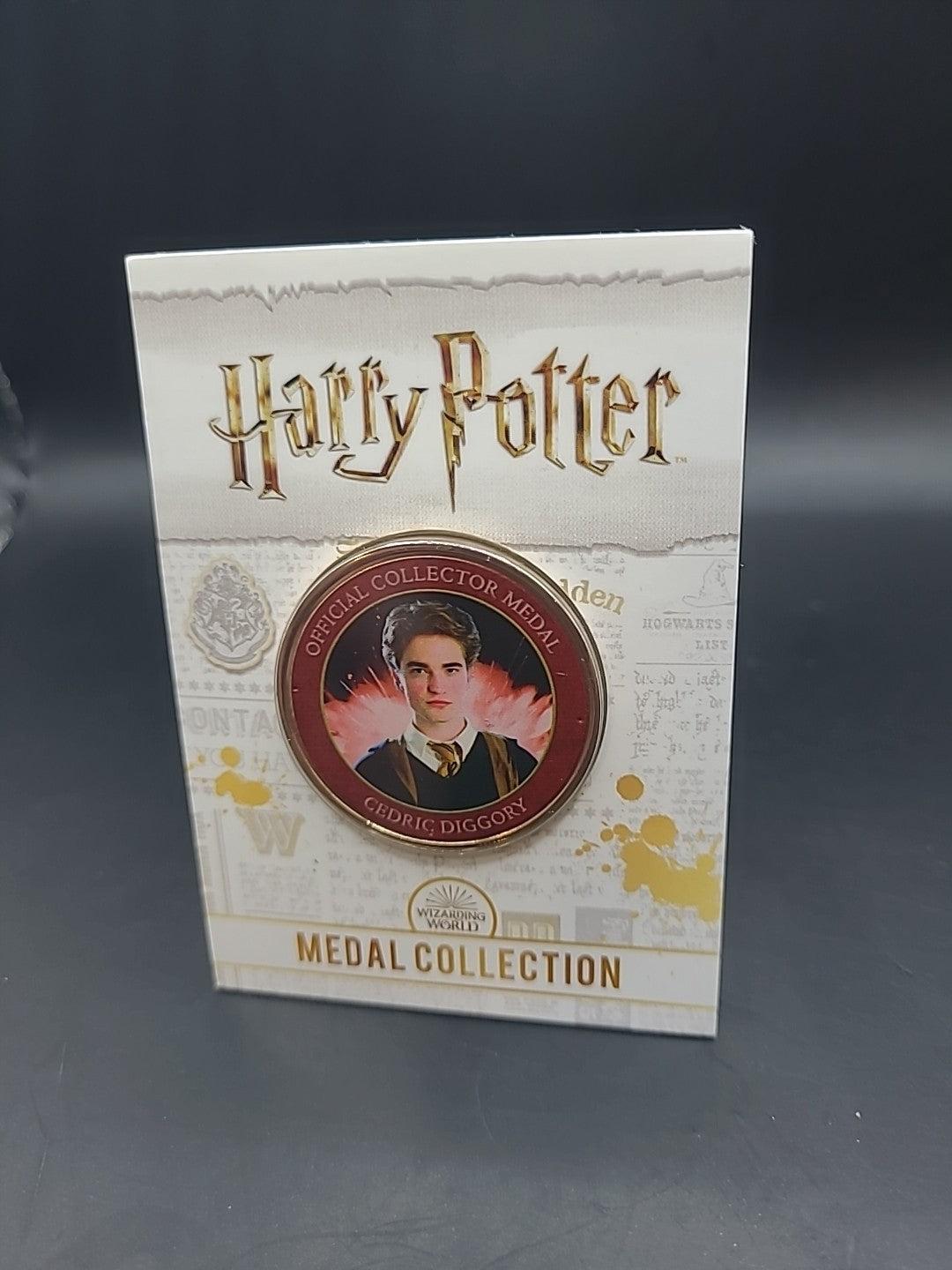 Harry Potter Medal Collection: Characters (Red) Cedric Diggory