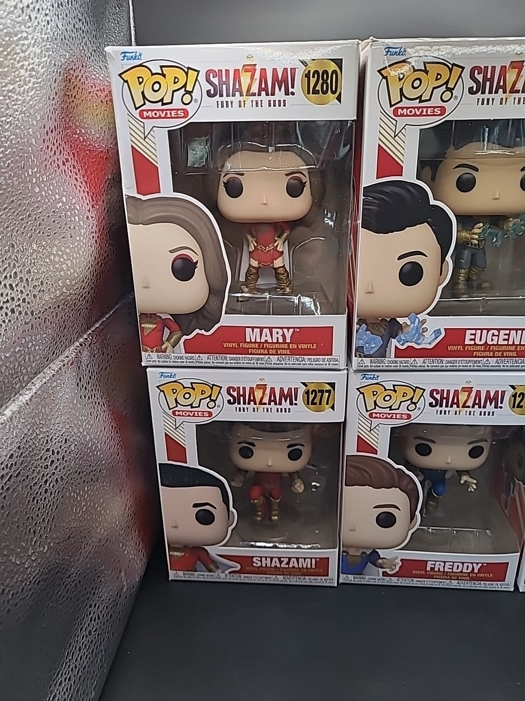 DC Shazam Funko Pop Figures X6