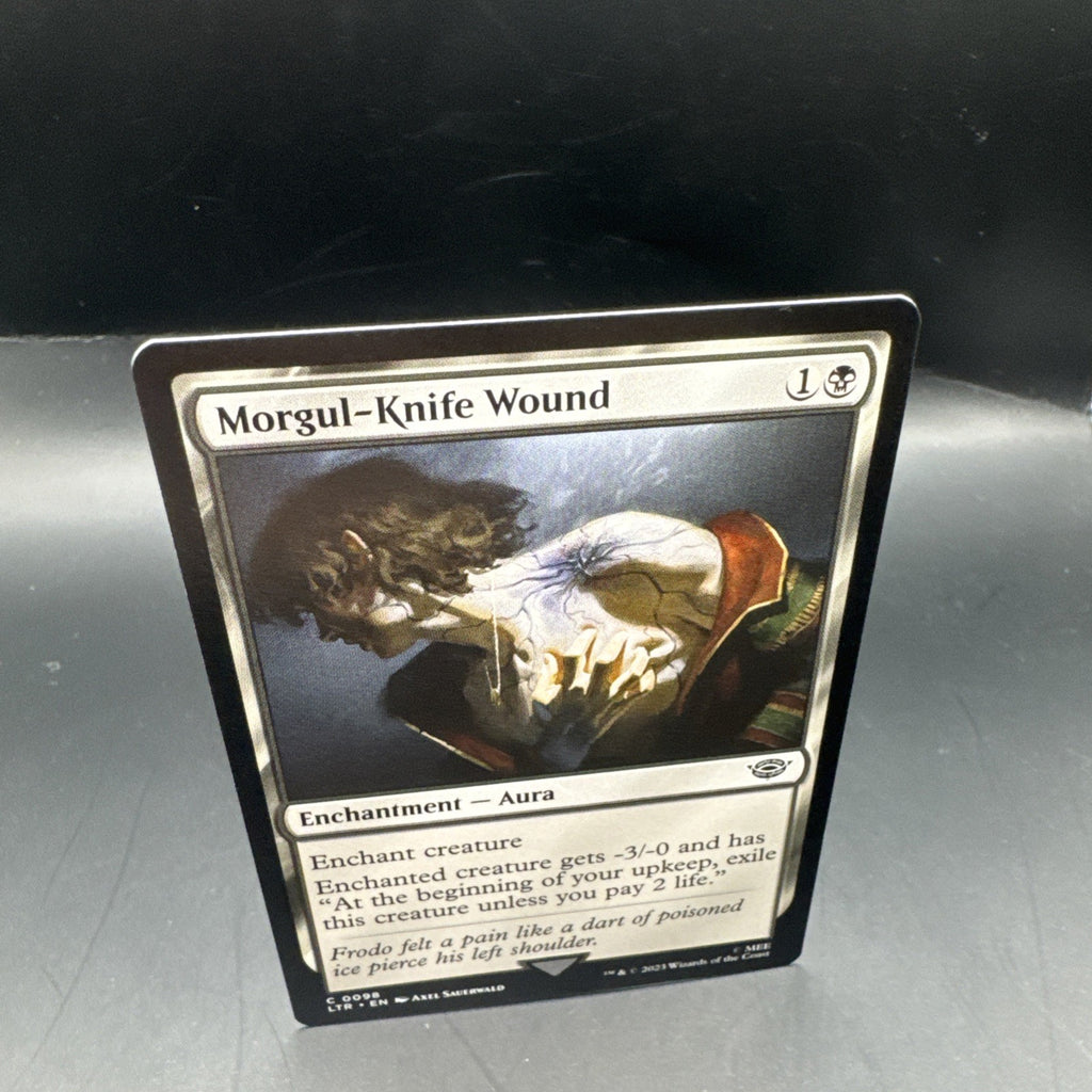 MTG Morgul-Knife Wound (FOIL) 0098 Lord of the Rings + Regular Card