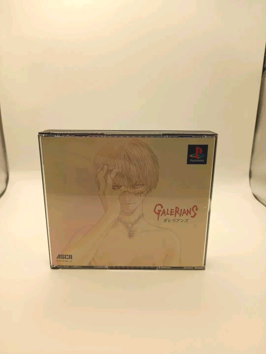 GALERIANS PS1 JAPAN NTSC-J IMPORT  LIMITED EDITION STICKERS CASE