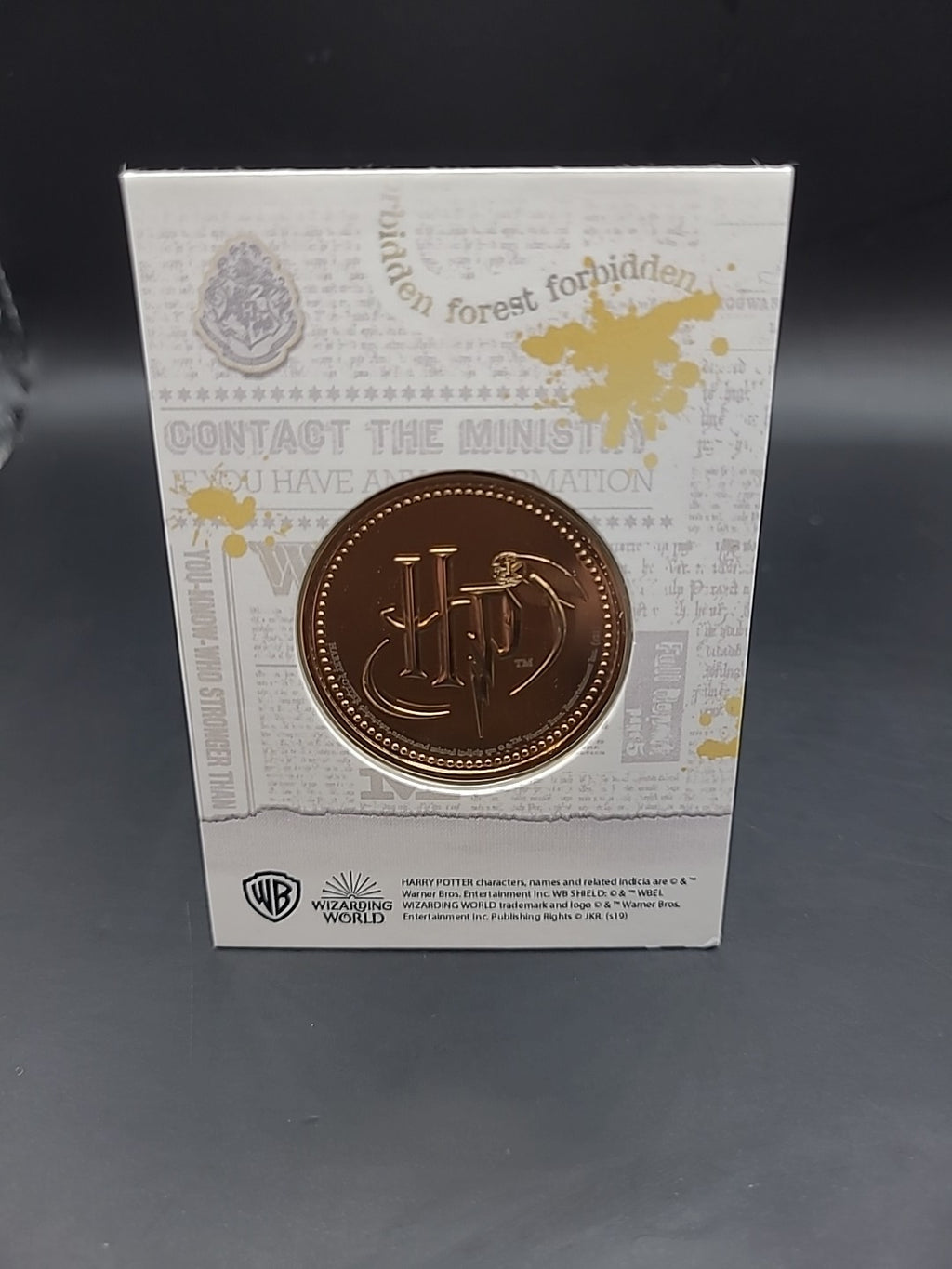 Harry Potter Official Medal Collection GREEN GINNY WEASLEY Chamber Of Secrets