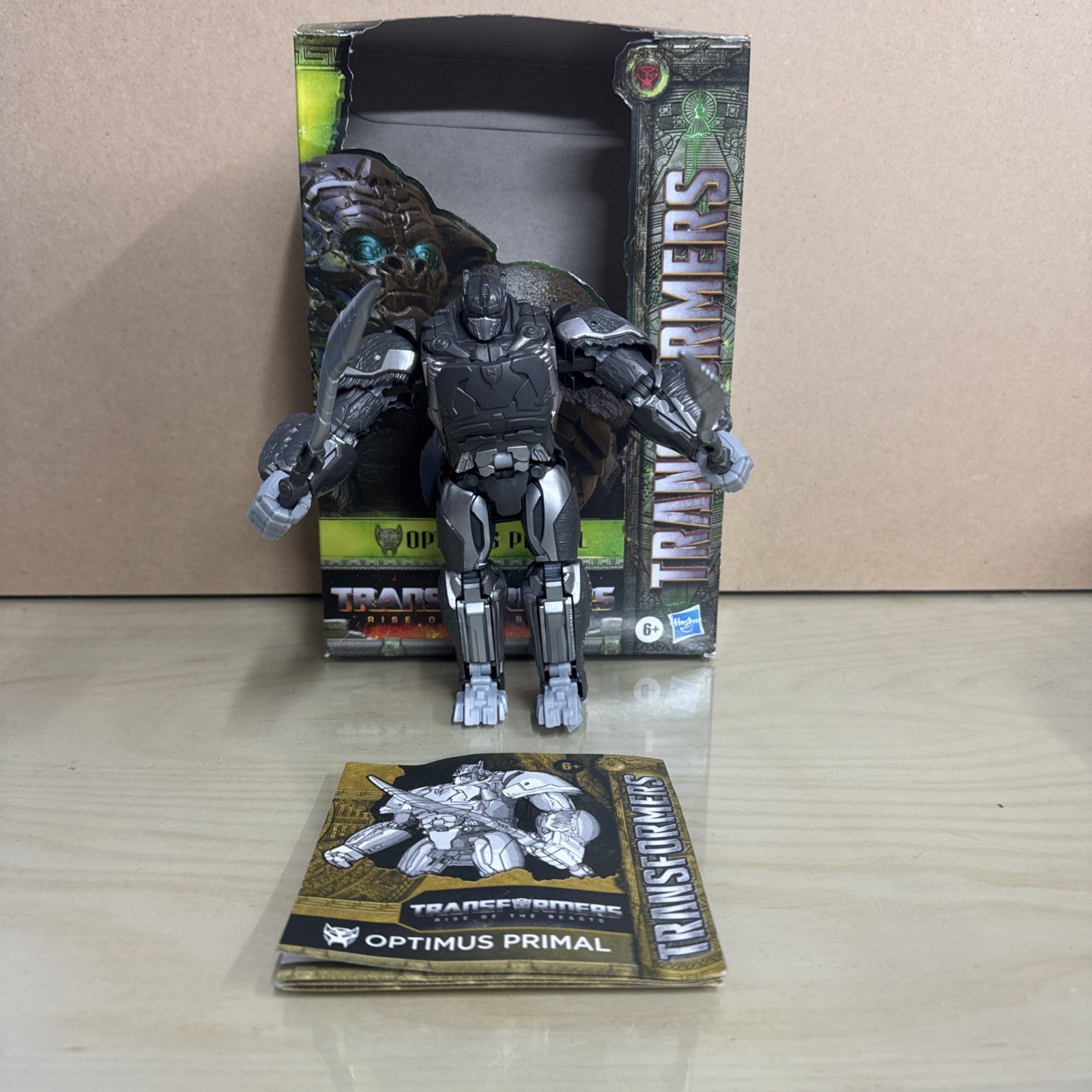 Transformers Rise of the Beasts Voyager Class Optimus Primal