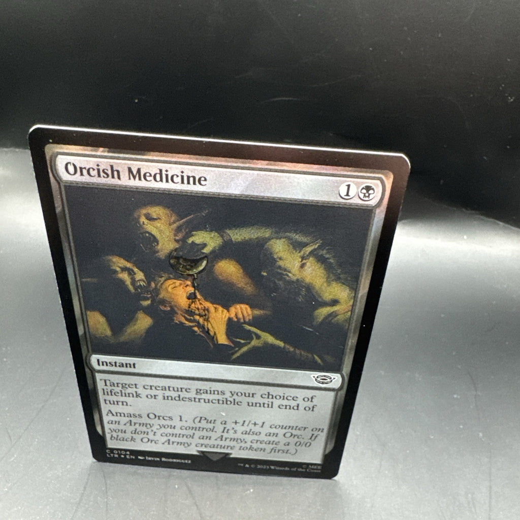 MTG Orcish Medicine Foil + 1 Regular Card C0104