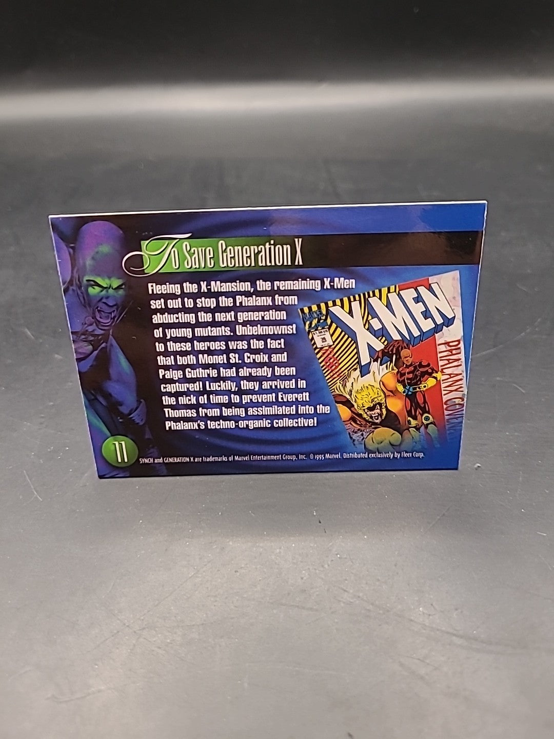 LYNCH 2099 1995 Flair Marvel Annual Trading Card #11