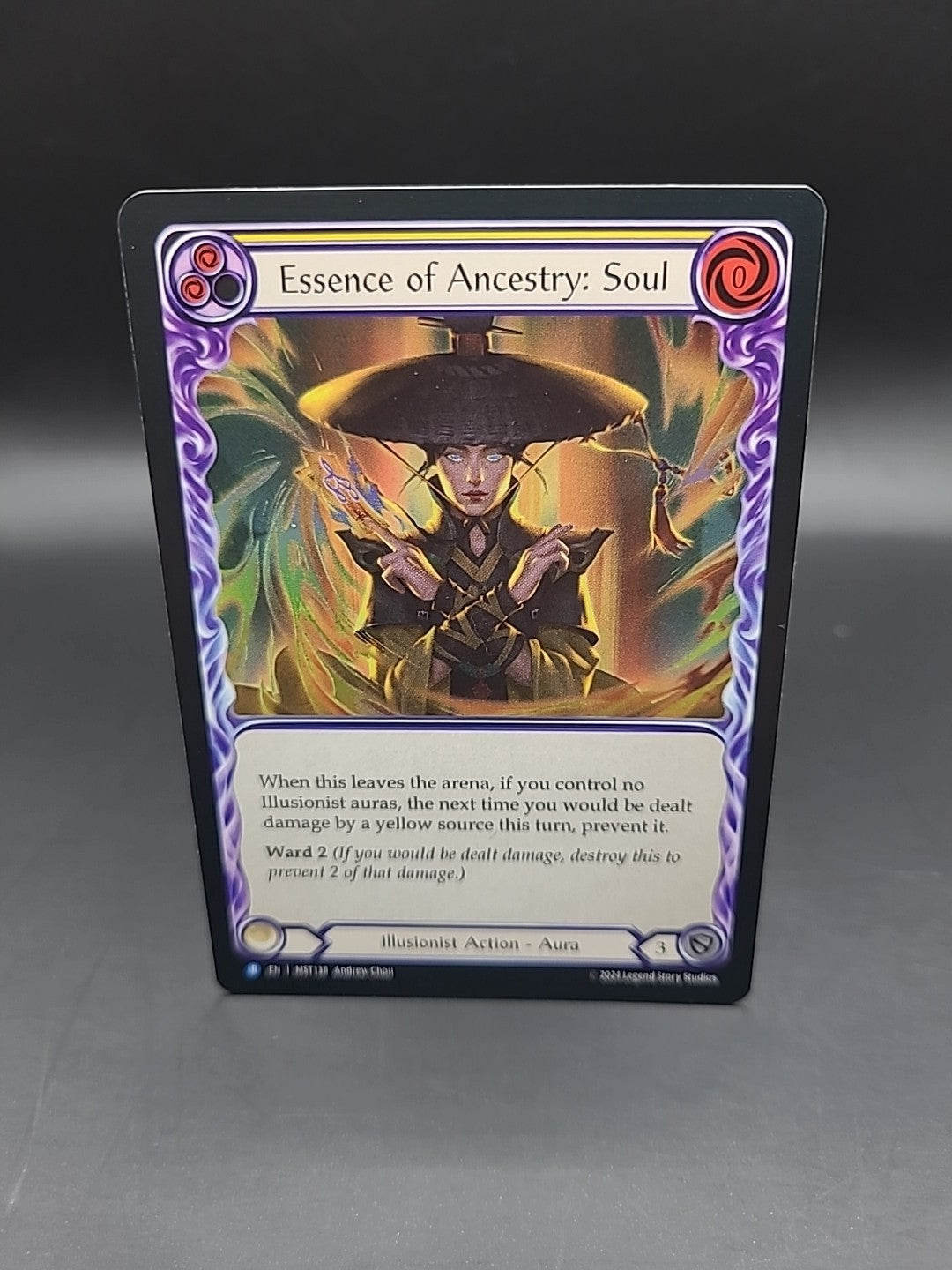 Essence of Ancestry: Soul Foil - MST138 NM - FaB Flesh and Blood
